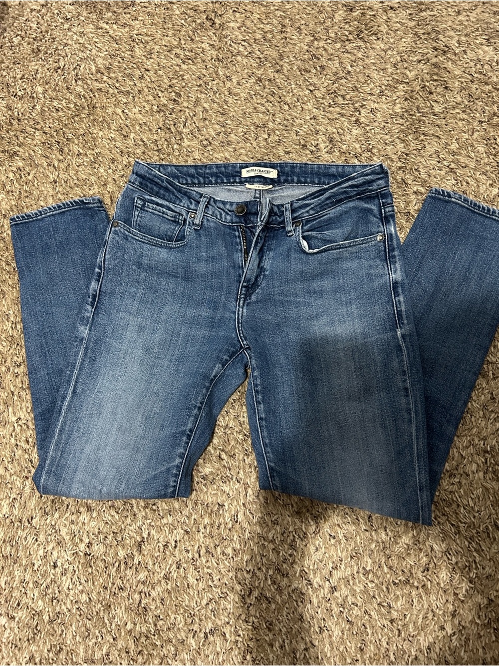 Made & Crafted Levi’s Women's Blue Denim Jeans